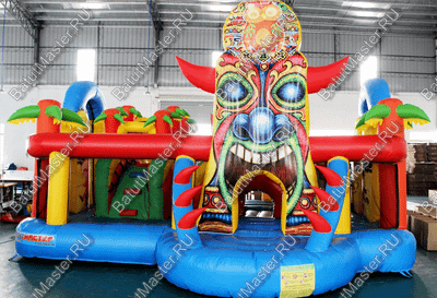 Коммерческий надувной батут "Племя Майя"