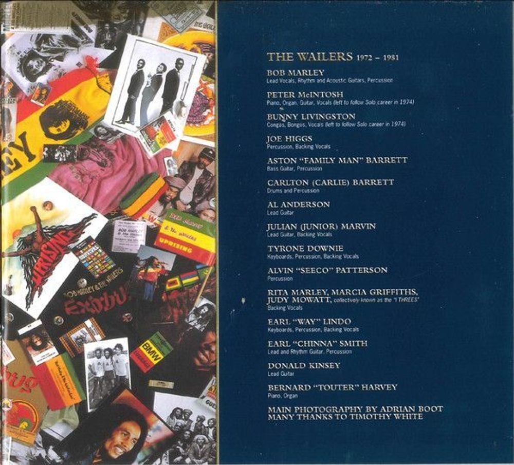 Bob Marley & The Wailers. Legend (2 CD) Deluxe Edition. Боб Марли