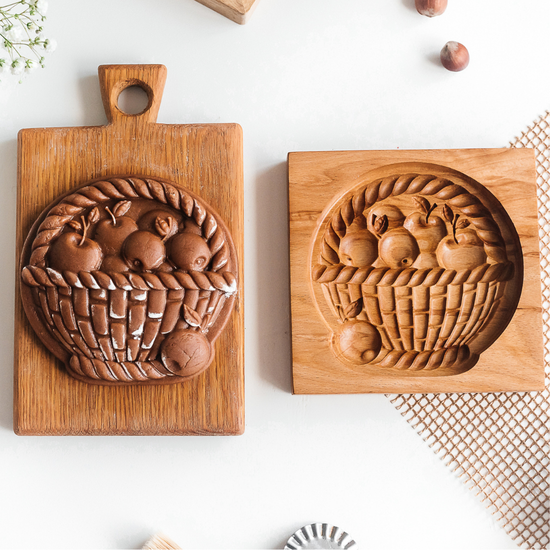 Пряничная форма Корзина яблок