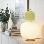 Настольный светильник IKEA PILBLIXT (ПИЛЬБЛИКСТ), Белый / Золото, 41 см