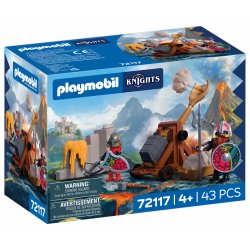 Playmobil Knights 72117 Катапульта рыцаря герба Лев 43 детали — фото 2