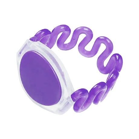 Пружинный RFID браслет EM-Marine TK4100 ФИОЛЕТОВЫЙ