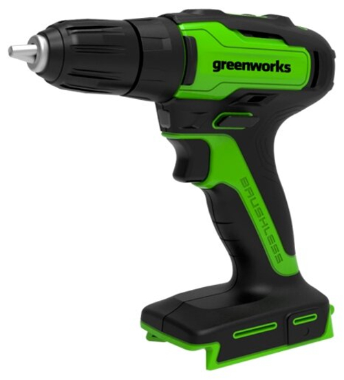Дрель-шуруповерт аккумуляторная GREENWORKS GD24DD35 24В,35Hm,13мм,без АКБ и ЗУ (3704007)