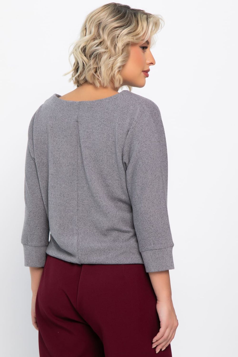 Джемпер трикотажный Сайрис (светло-серый) Б14790-50М LT Collection