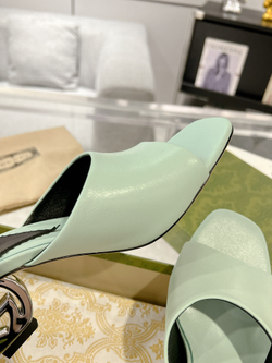 Gucci Interlocking G Heel Sandal 5.5 cm