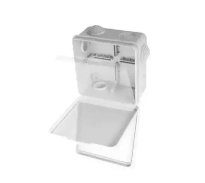 Коробка распределительная с клеммой 100х100х50 с 8 кабельными вводами IP54 1 шт.