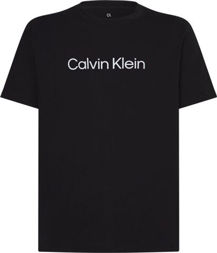 Мужская теннисная футболка Calvin Klein PW SS T-shirt - черный
