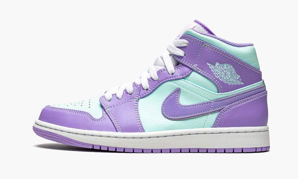 Air Jordan 1 Mid "Purple Aqua"