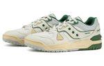 Saucony Cross 90 non-slip wear-resistant low-top sneakers for men and women with the same white and green