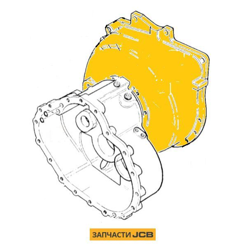 Корпус КПП JCB 459/30397