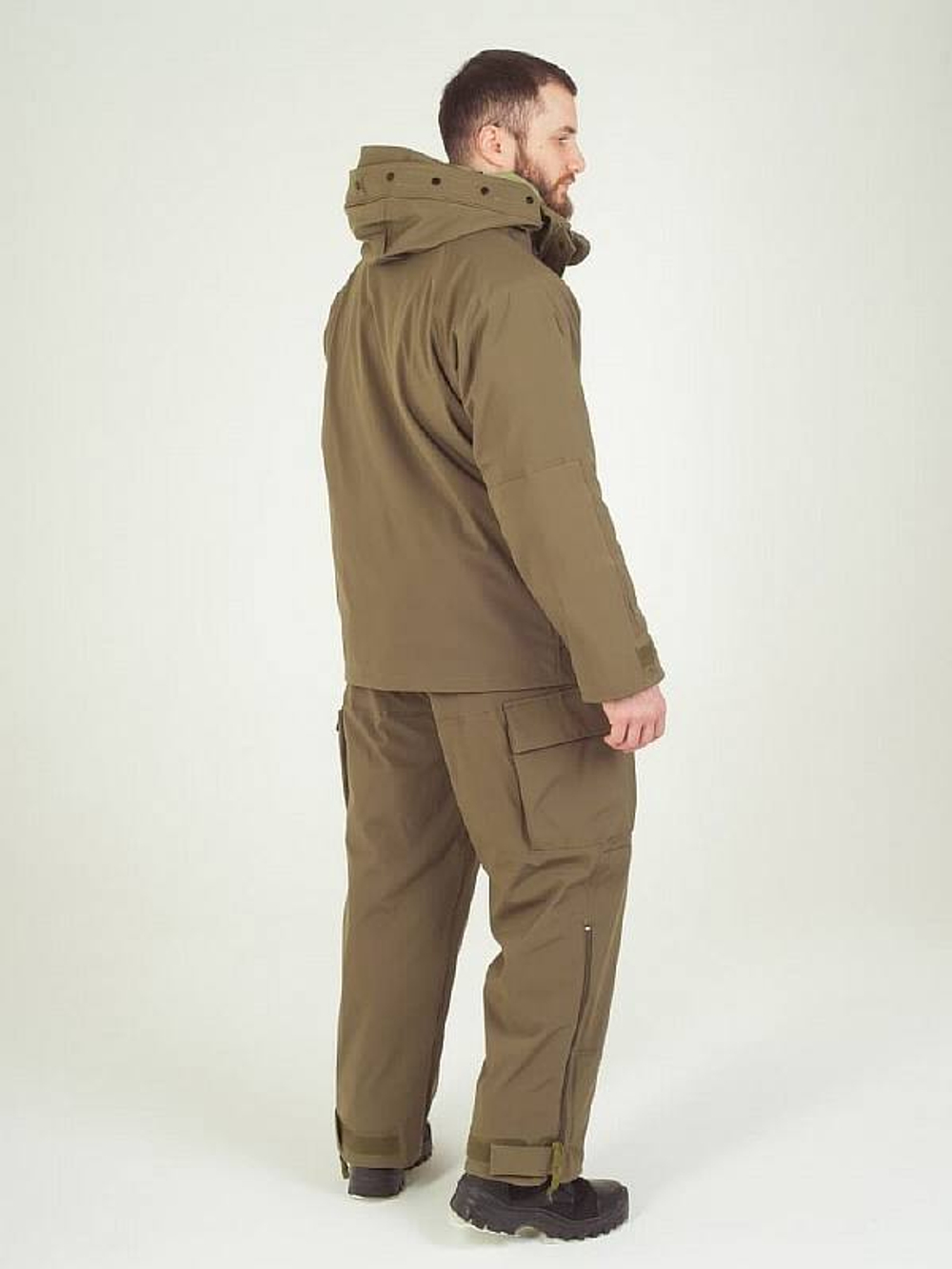 Костюм демисезонный мембранный на флисе олива