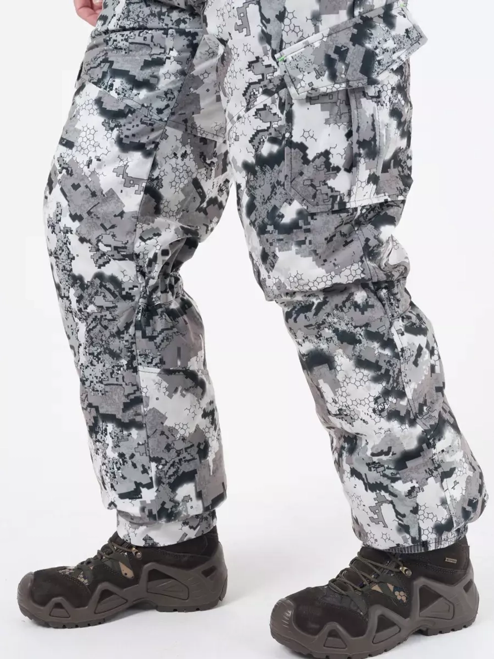 Зимний мужской костюм Onerus Горный -45 (Алова/Синтепон) Белый