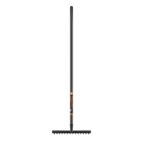 Грабли садовые прямые 14 зубьев с черенком Finland