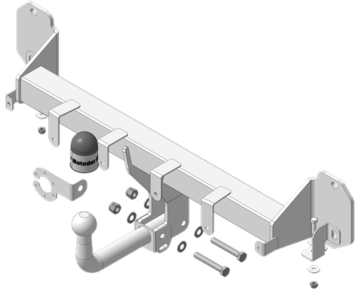 Фаркоп с эл-кой Smart для BMW X3 (G01), X4 (G02) 2017 - н.в (оцинкованный)(паспорт и сертификат в комплекте) 90206-A.Motodor