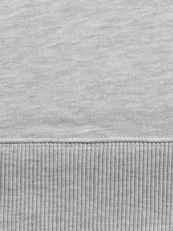 Худи Logo меланж серый - фото 9