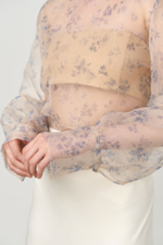 Блуза органза