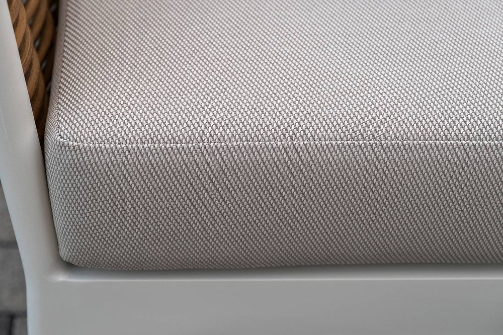 "Тоскана" лаунж-зона из искусственного ротанга, цвет соломенный