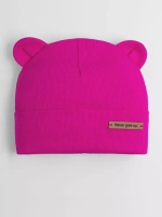 Шапка детская с ушками на осень