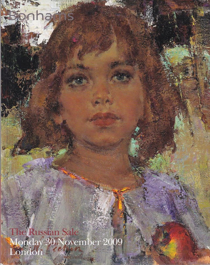 Каталог аукциона Bonhams, Лондон, Русское искусство от 30 ноября 2009 года