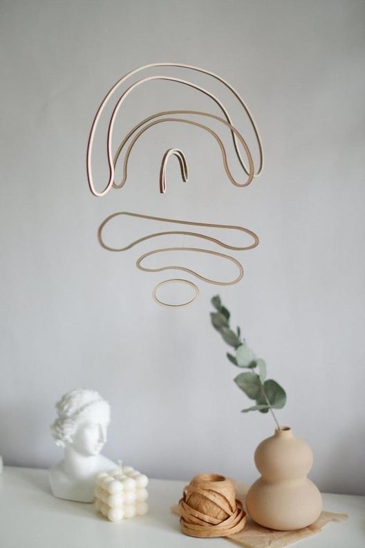 Интерьерный мобиль Zen Contour / Kinetic Levi