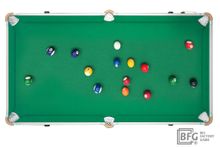 Бильярд BFG Compact Light 6 (Серый) (Пул, серый (ЛДСП), ЛДСП_16, Сукно Euro Pro 50 ш1.98м Yellow green, Х/б сетка)