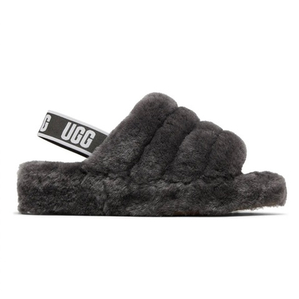 UGG Fluff Yeah Slide Grey