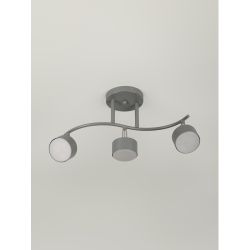 Светильник настенно-потолочный спот Rivoli   7077-703 3хGX53 15 Вт поворотный