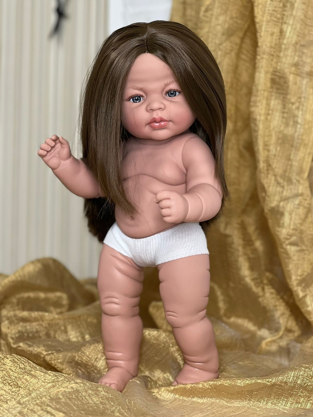 Кукла Manolo Dolls виниловая Carabonita без одежды 47см в пакете (7308A1)