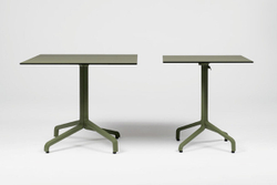 Стол складной квадратный Frasca Mini 70*70, тортора (база + столешница)