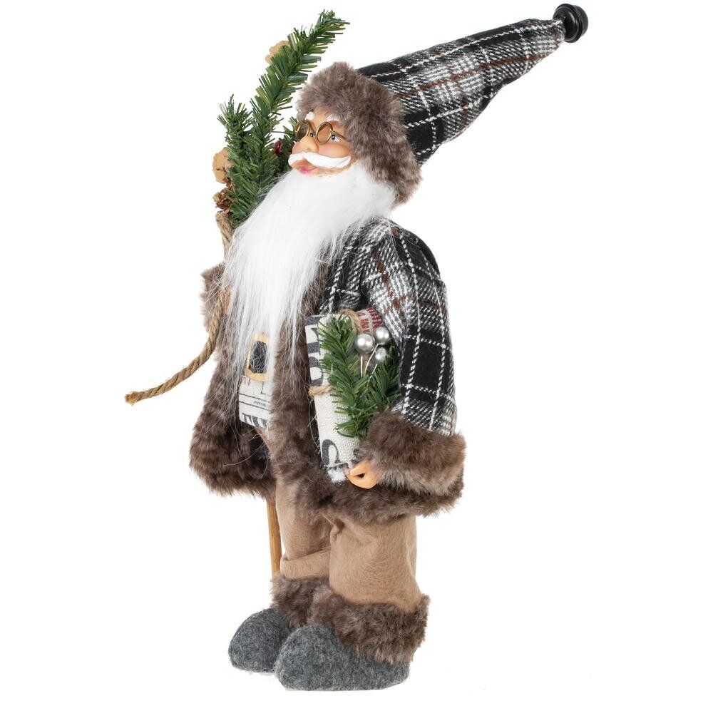 GAEM Дед Мороз, L19 W10 H38/31 см