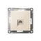 Розетка компьютерная 1-м AtlasDesign RJ45 кат.5E механизм беж. SE ATN000283