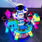 Аттракцион карусель "Космические пони"