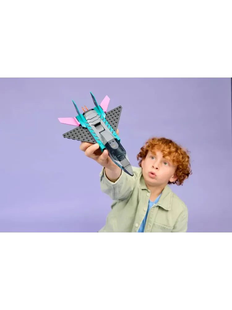 Конструктор City 60489 Реактивный самолет против автомобиля