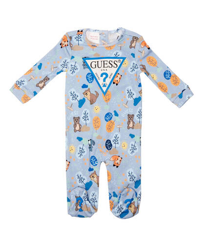 Боди Guess - голубой(P4YG05 KA6W4)