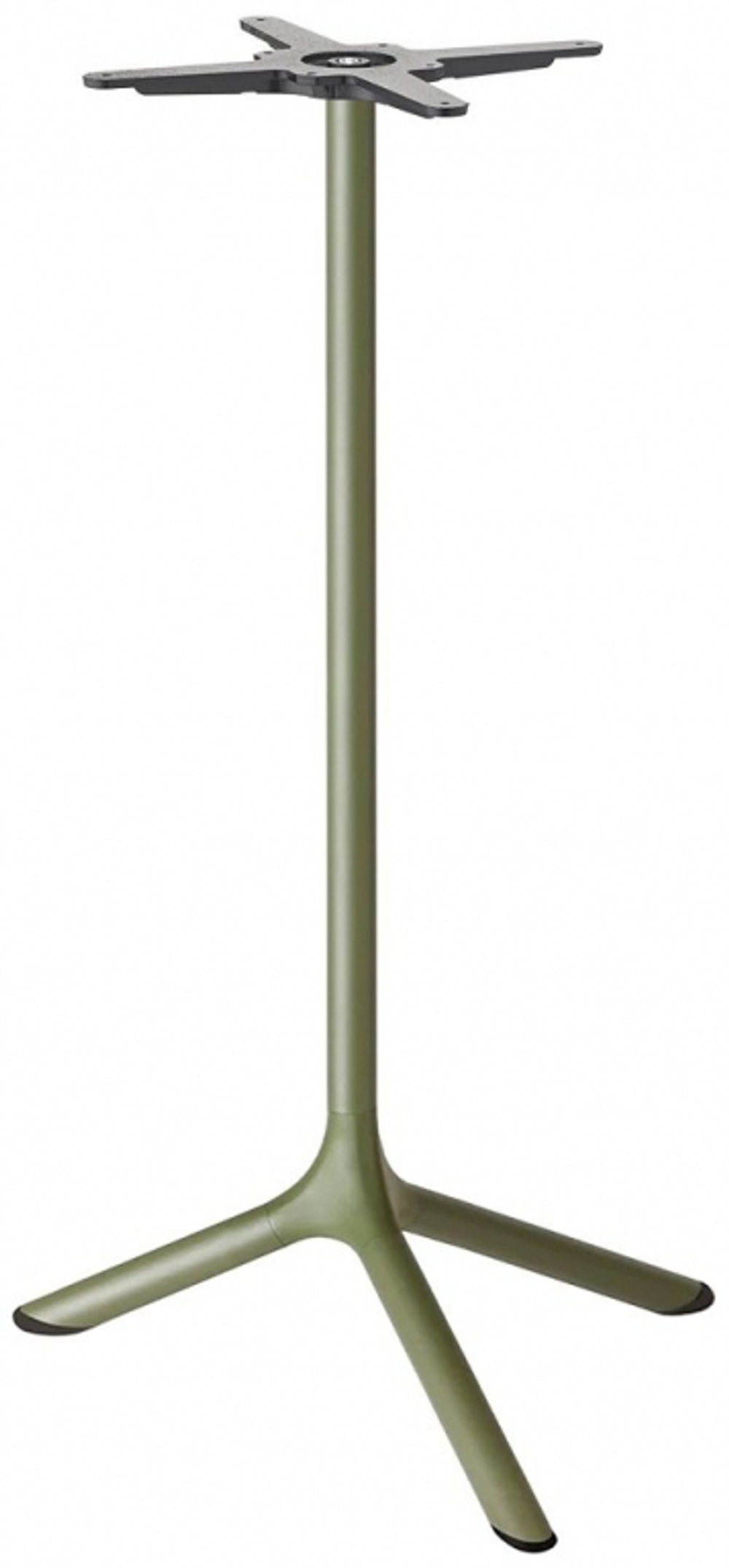 Стол ламинированный барный Scab Design Tripe, оливковый, каменный