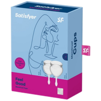 Менструальные чаши Feel Good от Satisfyer (15 и 20 мл)