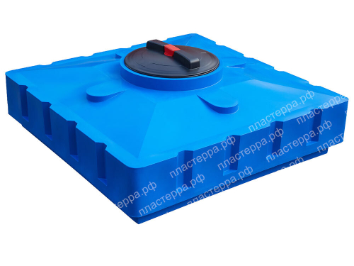 Бак для душа Пластерра SH 240 л.(960x960x420см;синий) - арт.560137