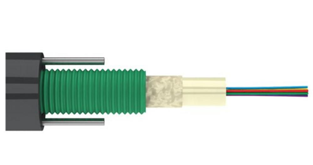 Кабель волоконно-оптический 50/125, 8 волокон Lanmaster LAN-OFC-GYXTW08M21