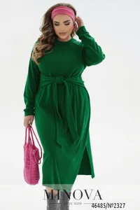Платье 2327-зеленый Minova