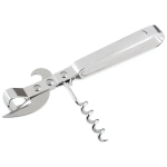 Штопор многофункциональный, SEMPLICE, размер: 14,5*3,5 см, хромированный металл