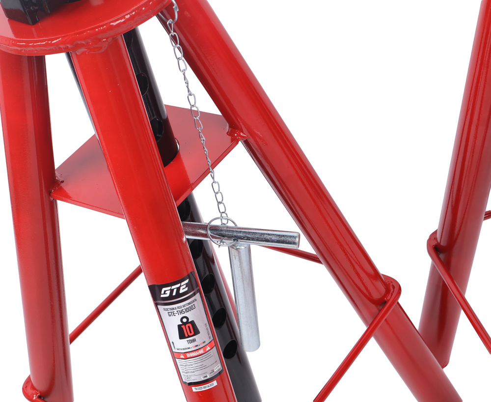 Стойка ремонтная 10т h=736-1212мм 2шт GTE