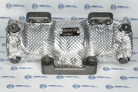 Выпускной коллектор (центральная часть) WP12 1009607625