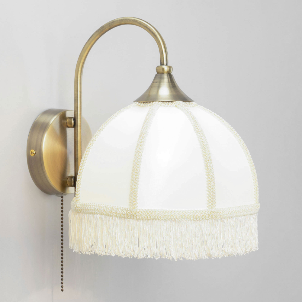 Citilux Базель CL407311 Бра с бежевым абажуром и выключателем