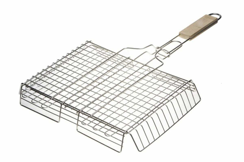 Решётка-гриль объемная GRINDA Barbecue, 340х260 мм, нержавеющая сталь 424732