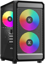 Корпус mATX Xastra A303M 3FRGB