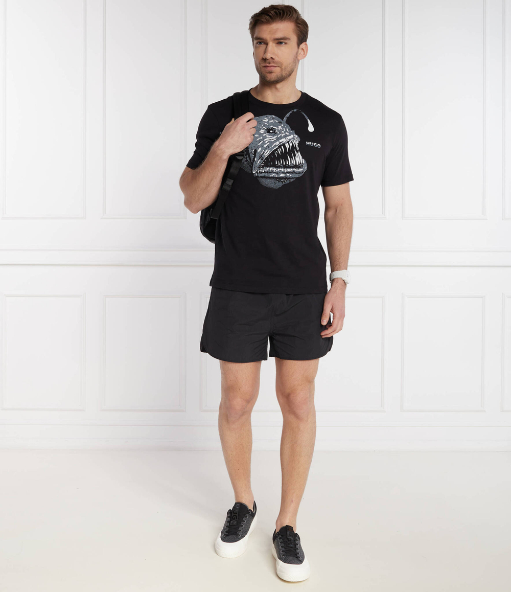 Футболка Dibeach HUGO - черный(50513812)
