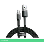 Кабель Baseus Cafule USB for Type-C 1m Black (CATKLF-BG1)
