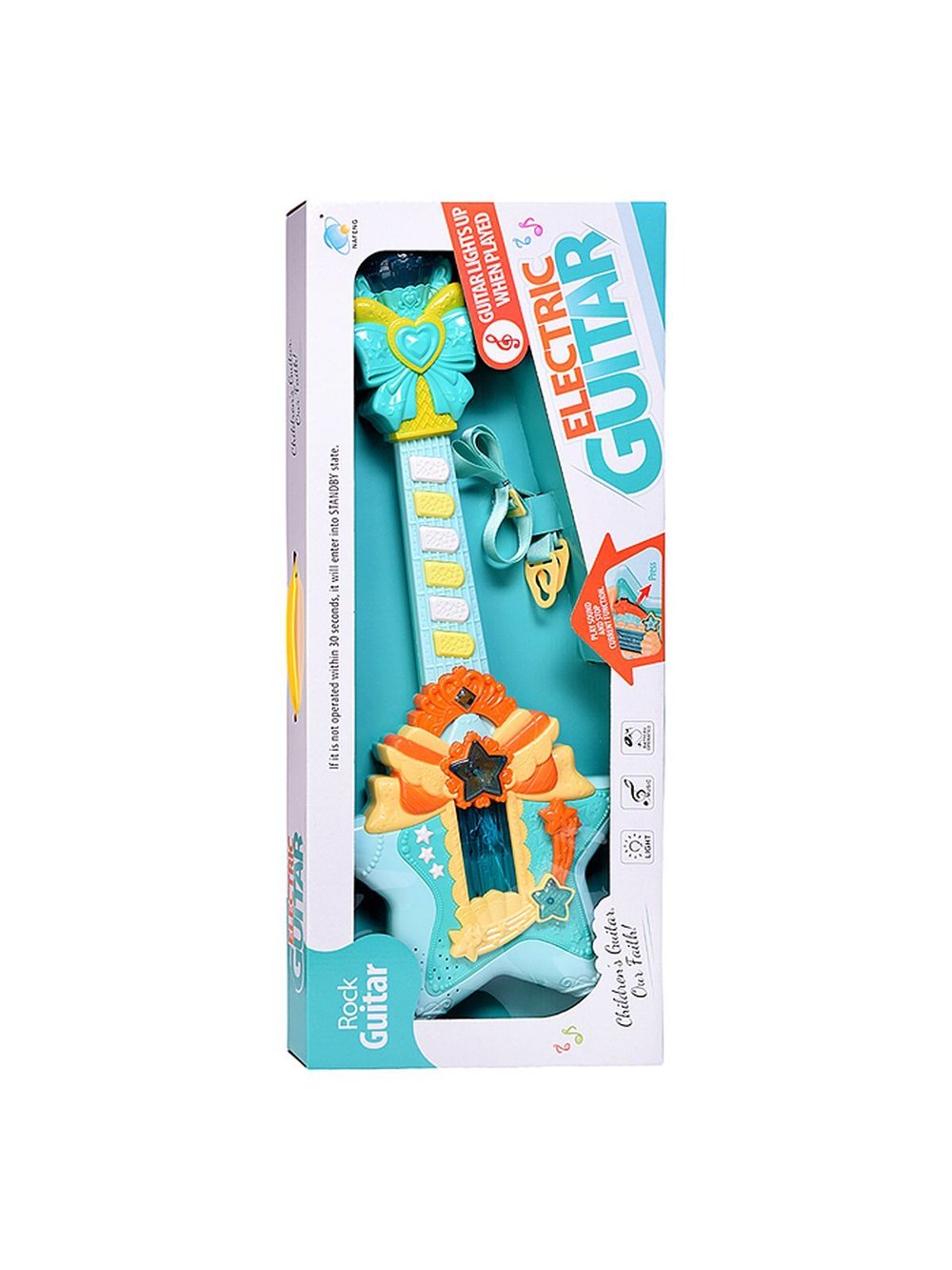 Гитара детская игрушка "Яркая звёздочка"  (668A)