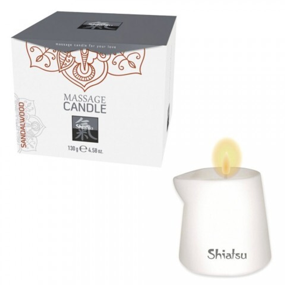 Массажная свечка с ароматом Сандала. 130 гр.