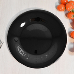 Тарелка обеденная 23см Black